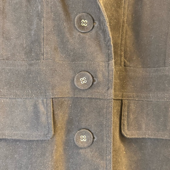 Torrid Women’s Blazer Size 14 Black Faux Suede - Picture 5 of 11